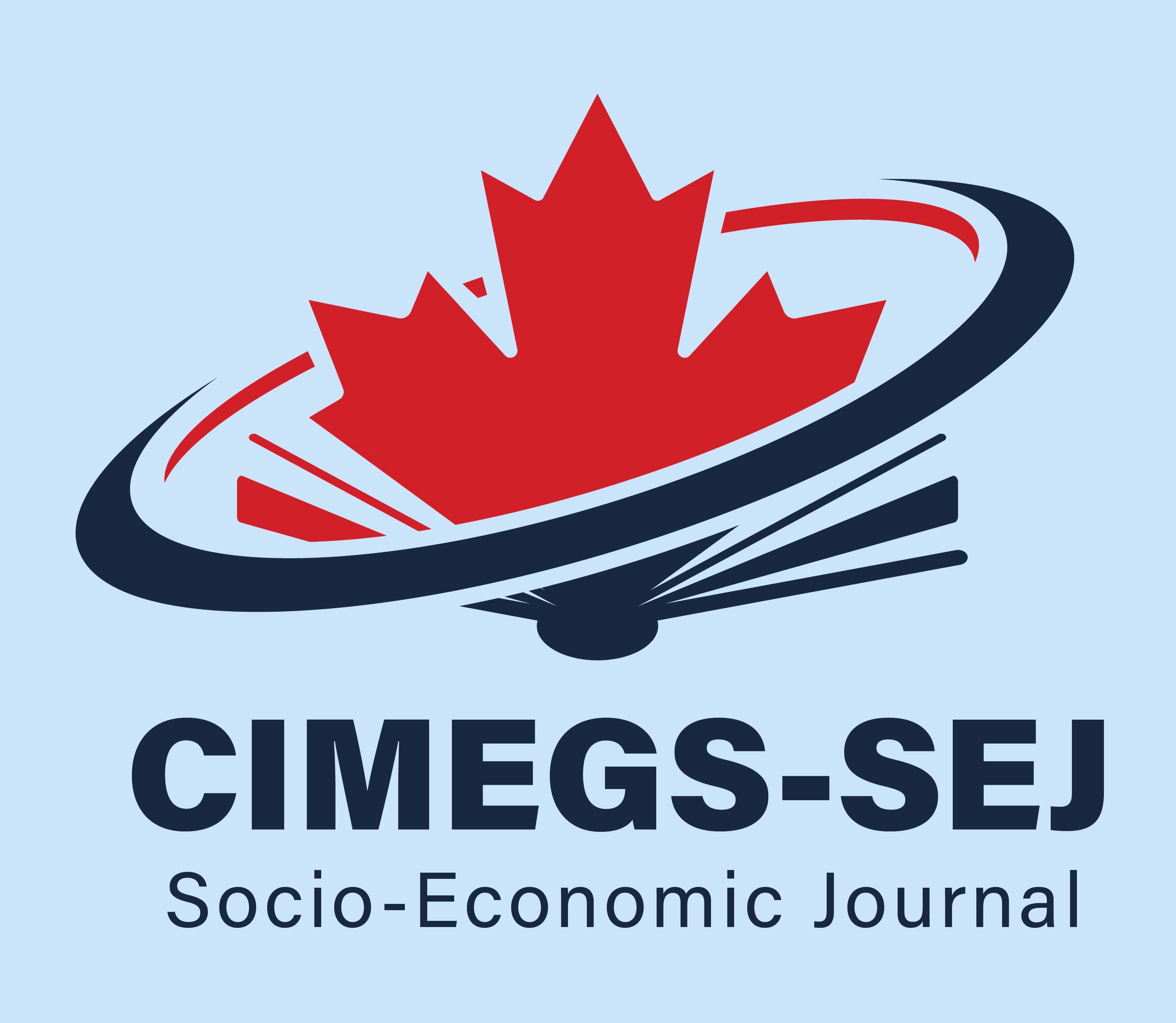 CIMEGS-SEJ  Socio-Economic Journal Published by the Canadian Institute for Middle East and Gulf Studies (CIMEGS)
